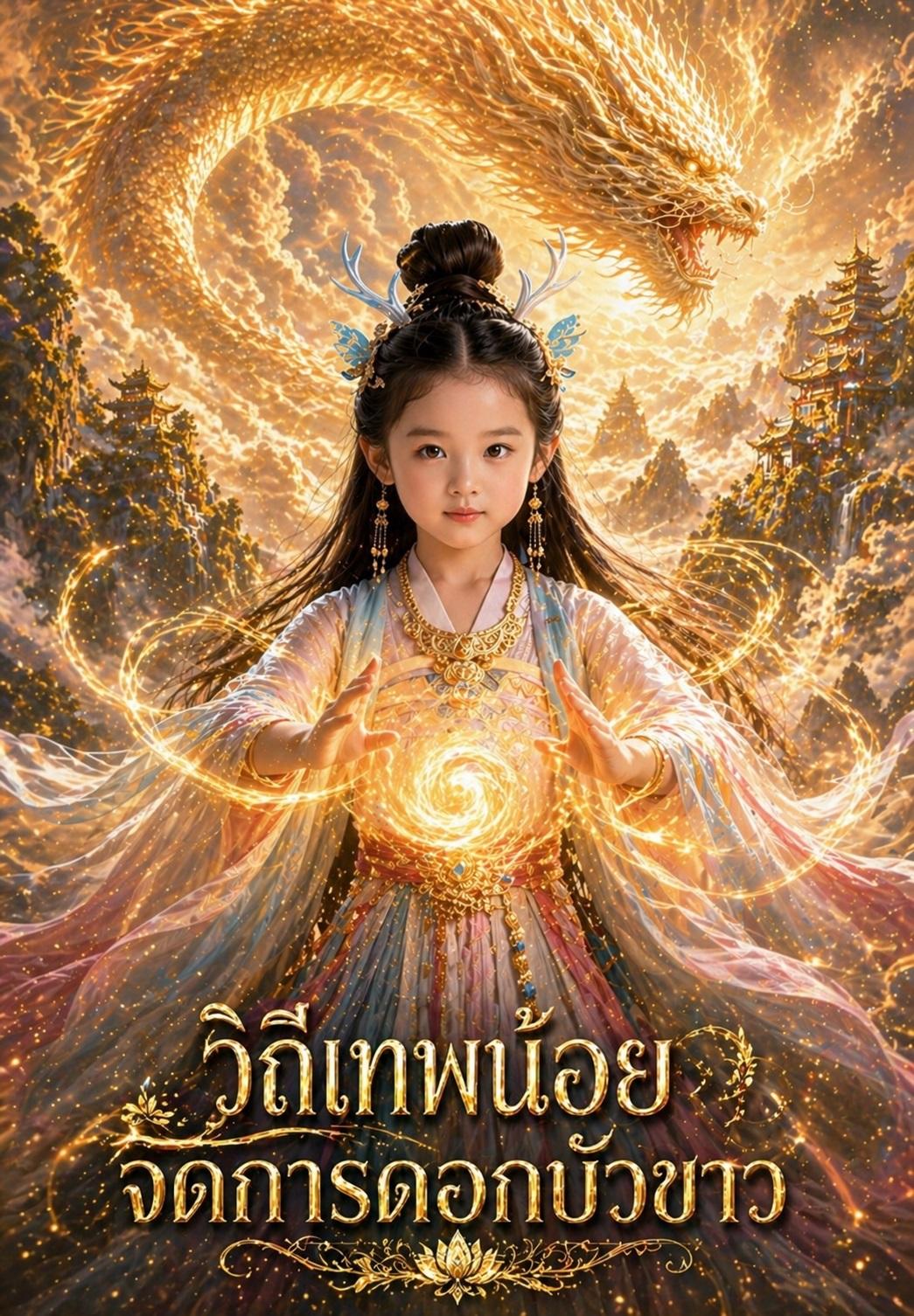 วิถีเทพน้อย จัดการดอกบัวขาว