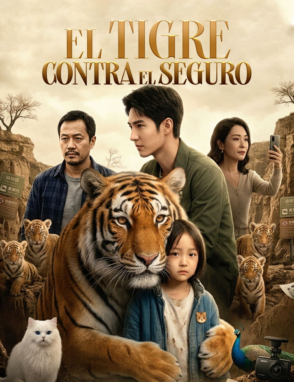 El tigre contra el seguro(Doblado)