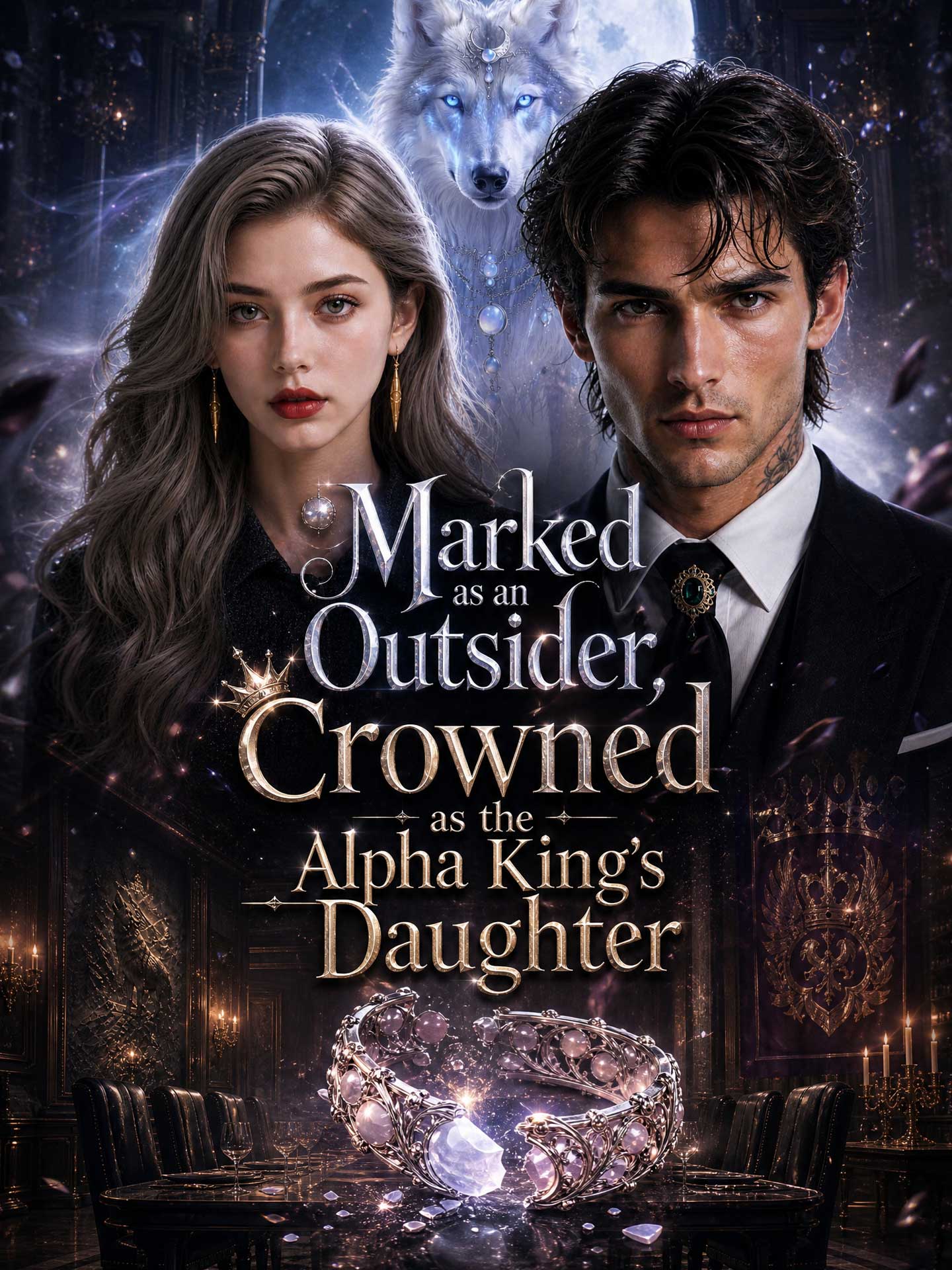 Marked as an Outsider, Crowned as the Alpha King’s Daughter