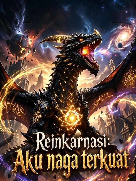 Reinkarnasi menjadi naga hitam