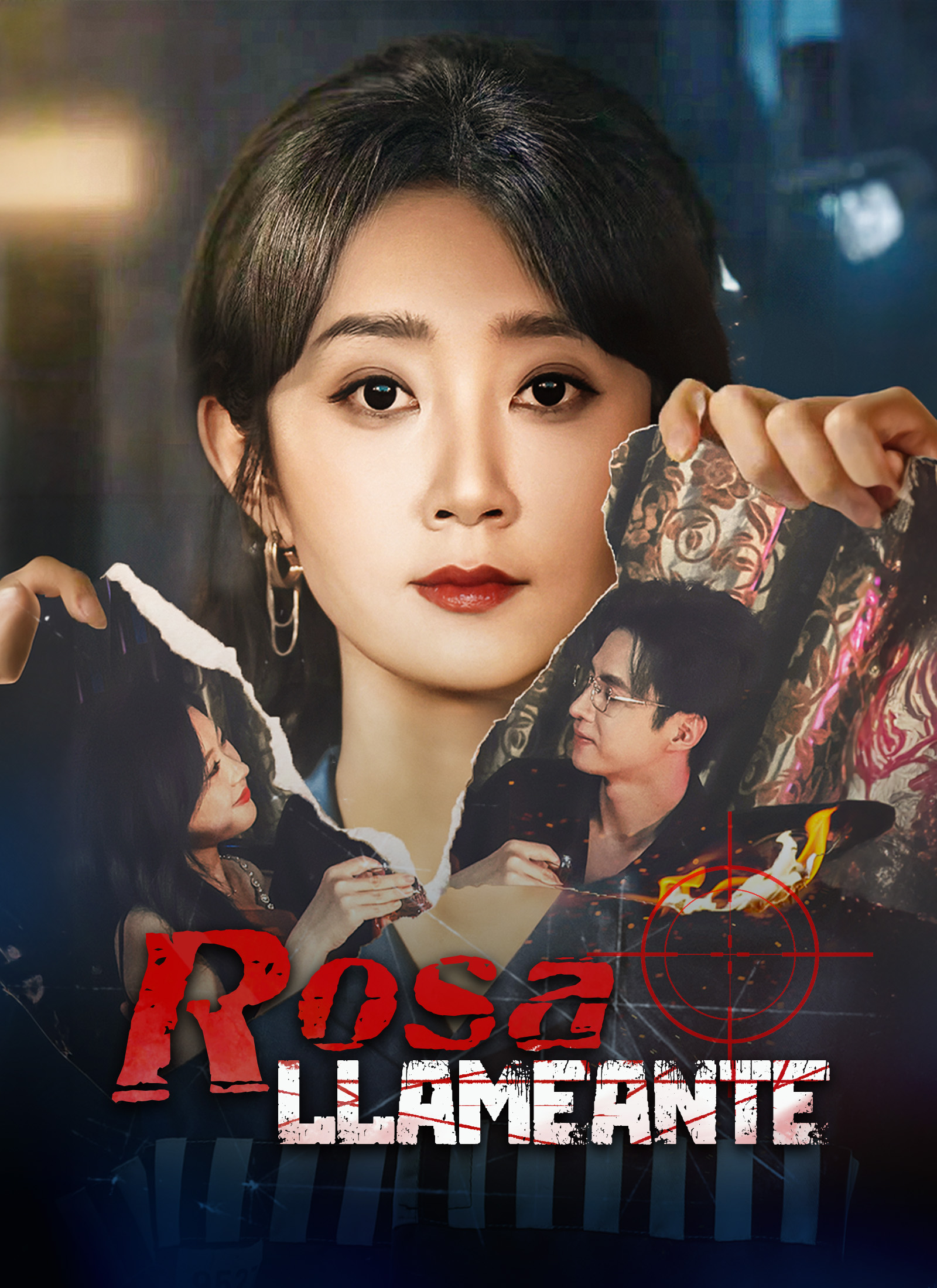 Rosa Llameante