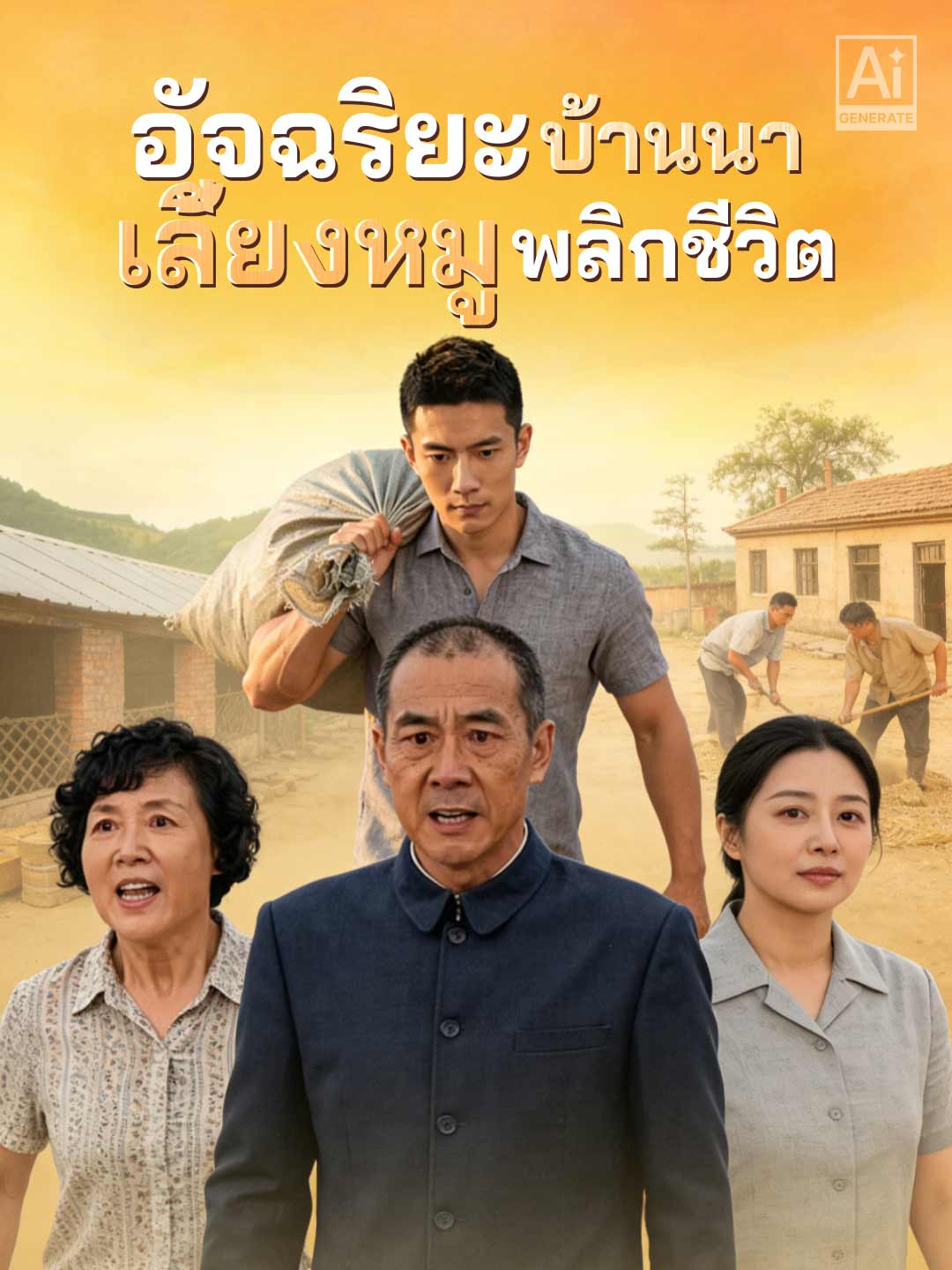 (Dubbing) อัจฉริยะบ้านนา เลี้ยงหมูพลิกชีวิต