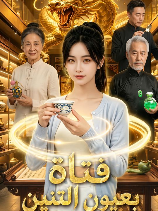 فتاة بعيون التنين