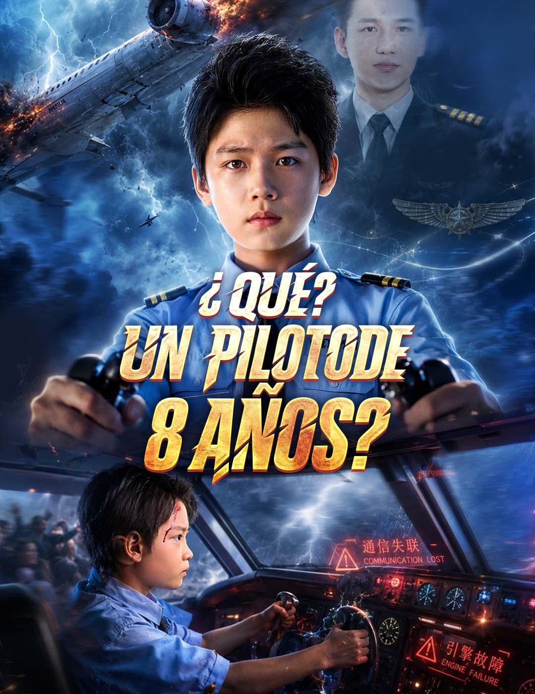 ¿Qué, un Piloto de 8 Años?