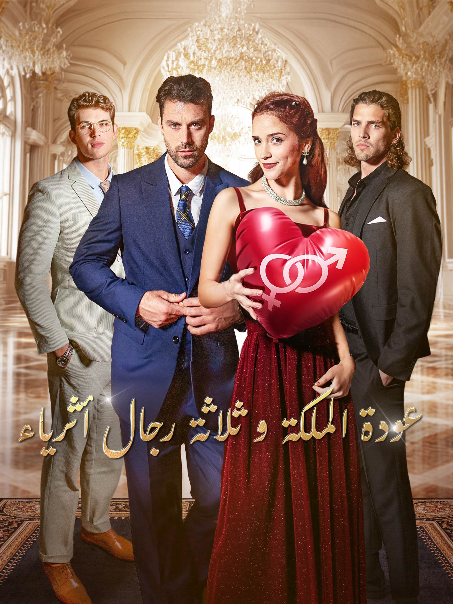 عودة الملكة و ثلاثة رجال أثرياء (2025)