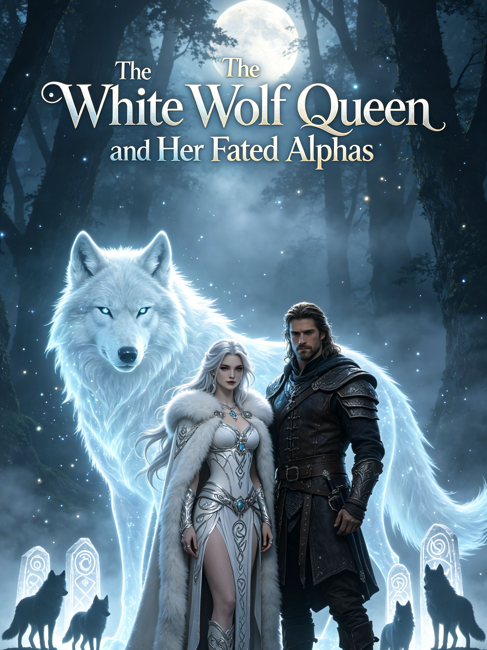 The White Wolf Queen and Her Fated Alphas