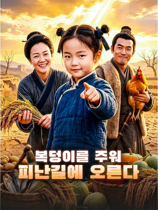 복덩이를 주워 피난길에 오른다