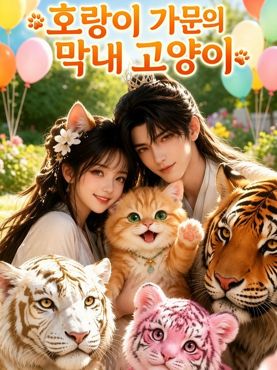 호랑이 가문의 막내 고양이