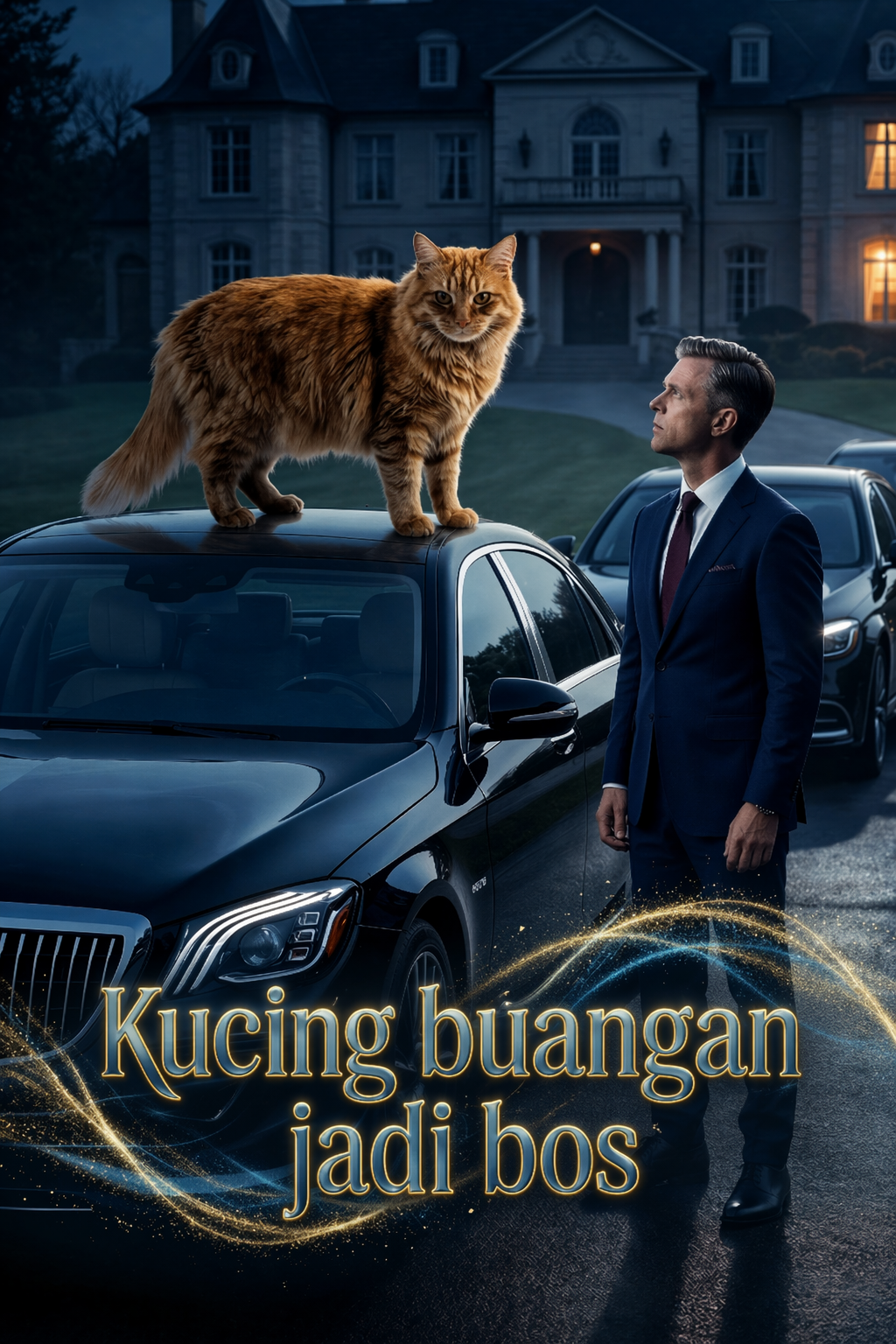 Kucing buangan jadi bos