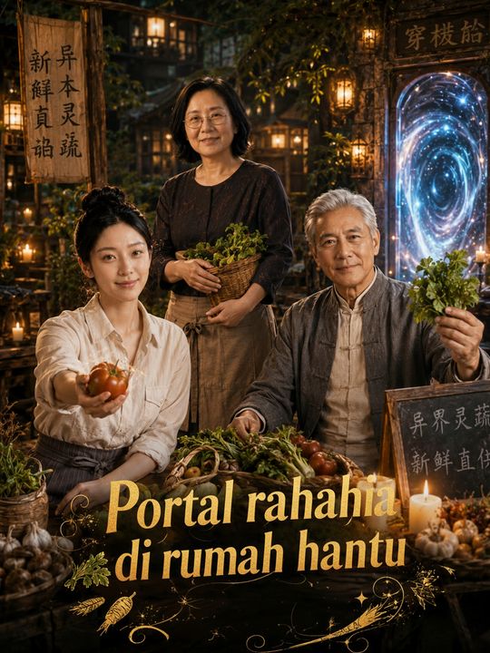 Portal rahasia di rumah hantu