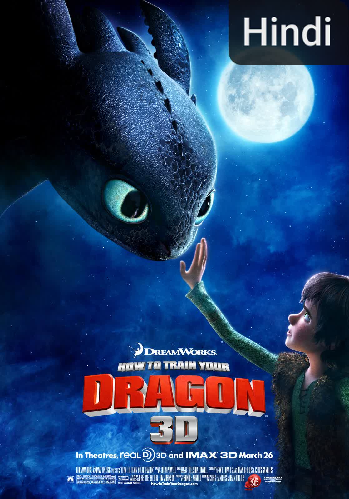 How to Train Your Dragon [Hindi] (2010)