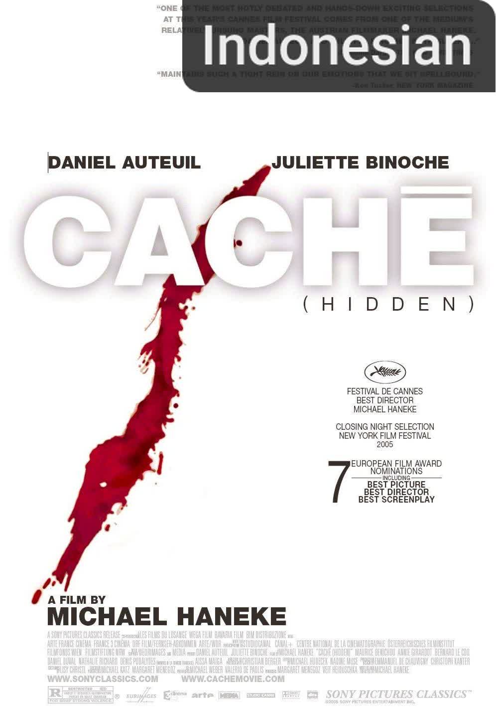 Caché (Hidden) [Indonesian] (2006)