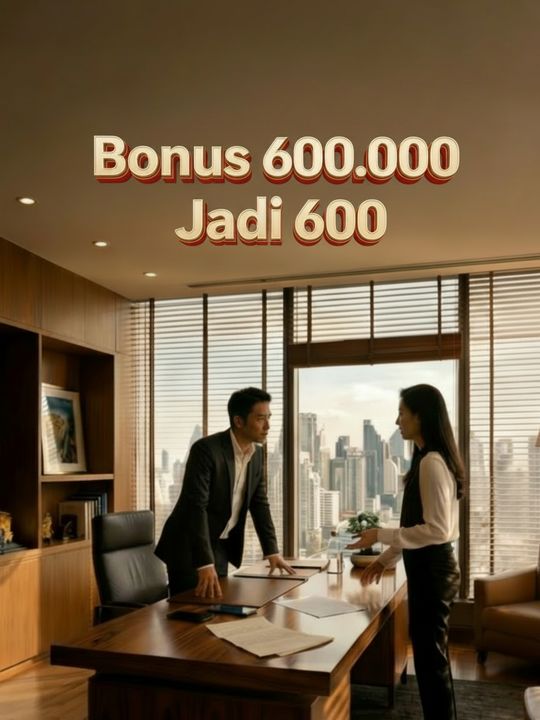 Bonus 600.000 Jadi 600
