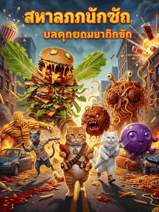 อาหารกลางวันของฉันพยายามจะกินฉัน