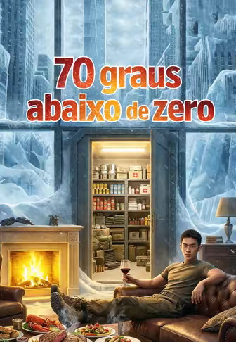 70 graus abaixo de zero