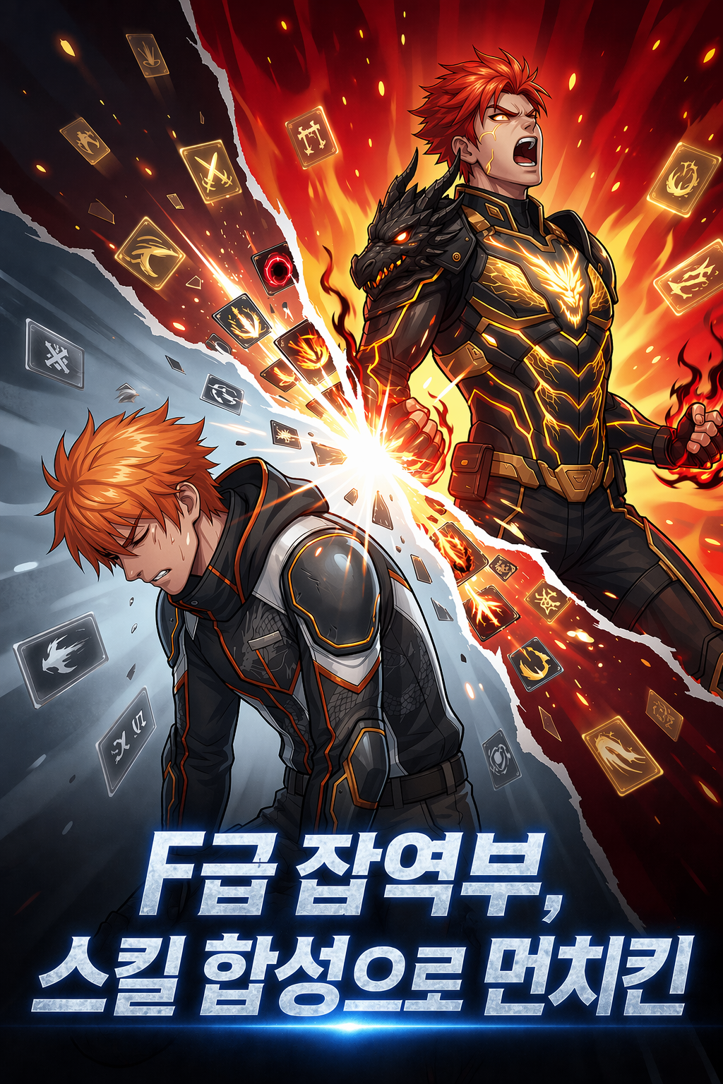 F급 잡역부, 스킬 합성으로 먼치킨