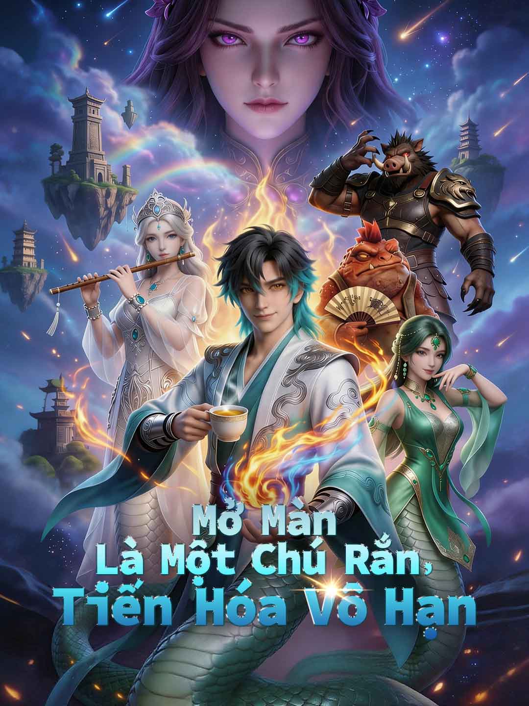 Mở Màn Là Một Chú Rắn, Tiến Hóa Vô Hạn