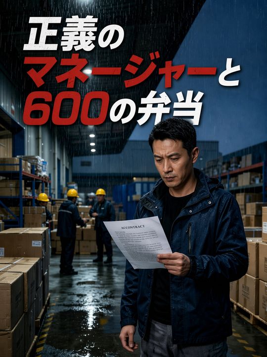 正義のマネージャーと600の弁当