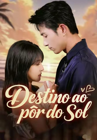 Destino ao pôr do sol
