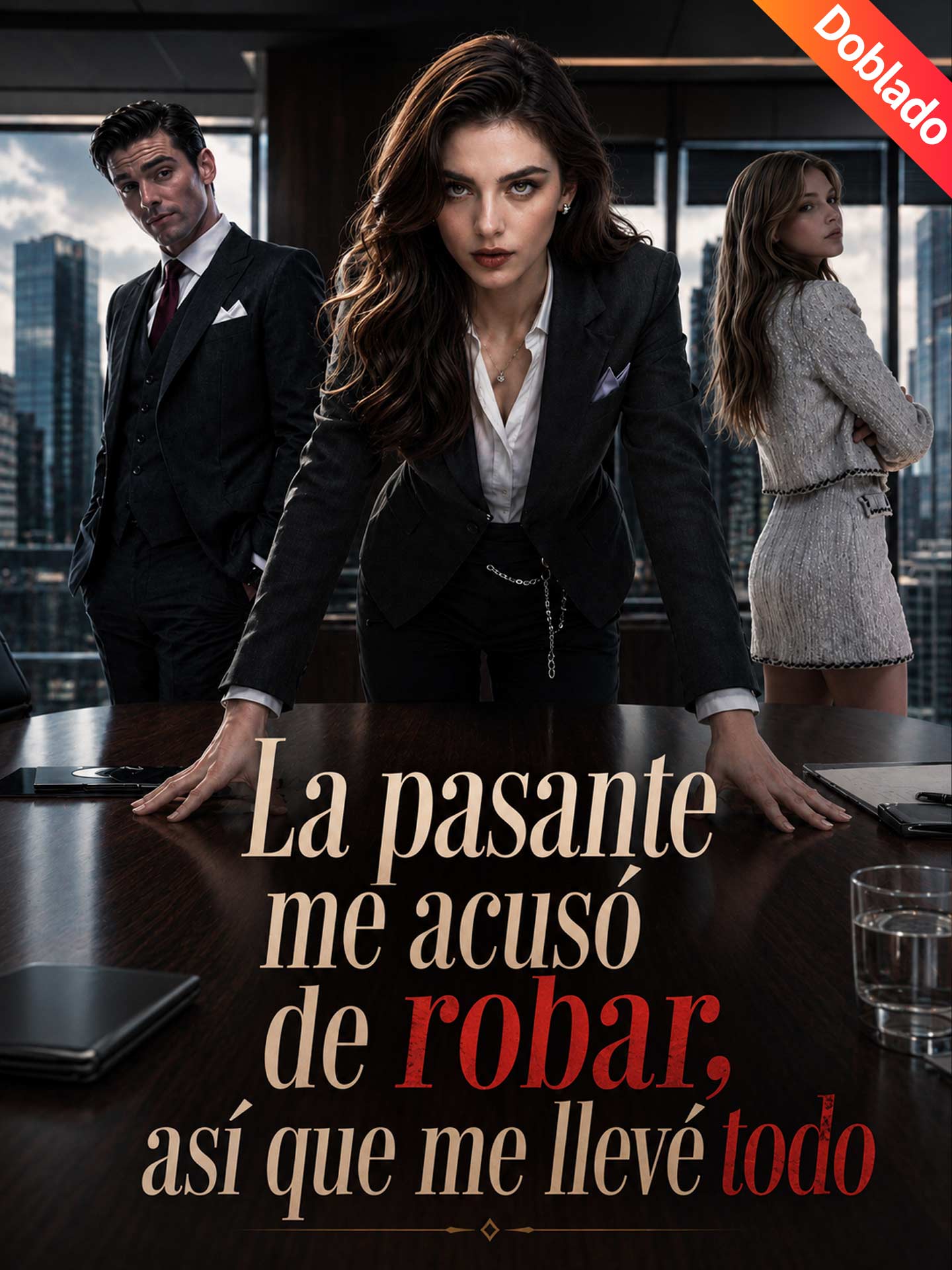 [Doblado]La pasante me acusó de robar, así que me llevé todo