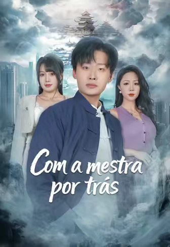 Com a mestra por trás
