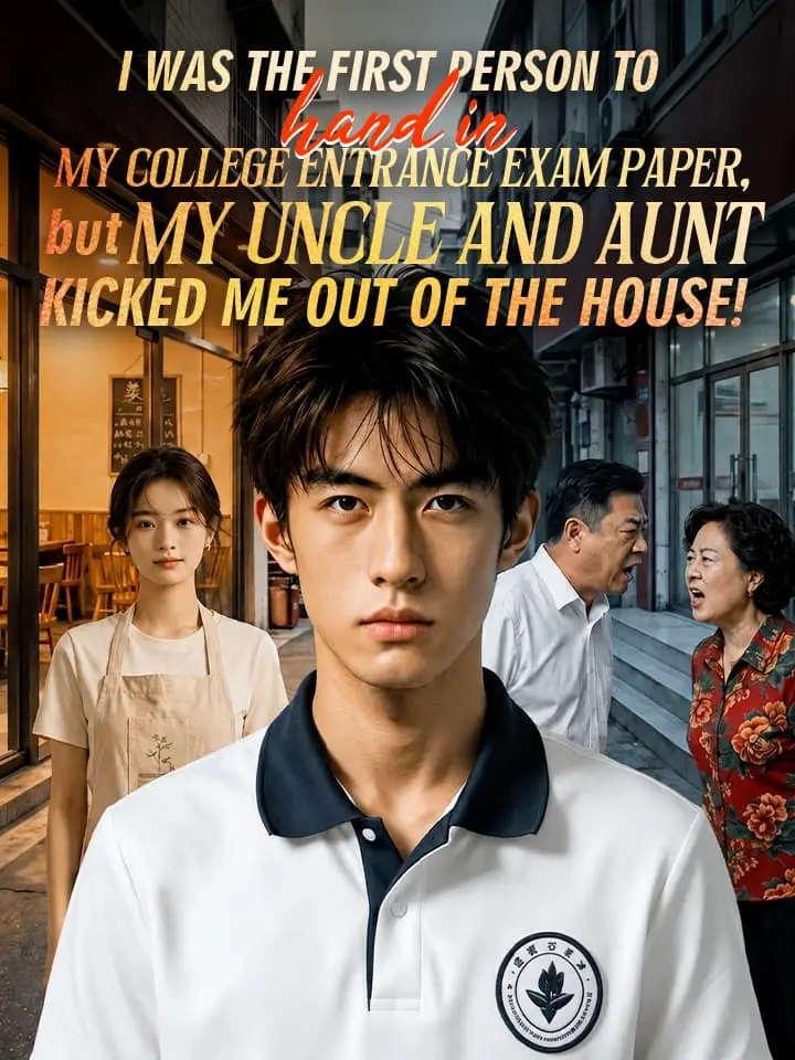 I was the first person to hand in my college entrance exam paper, but my uncle and aunt kicked me out of the house!