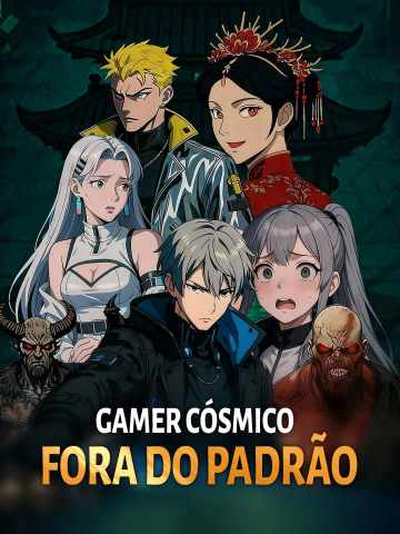 Gamer cósmico fora do padrão