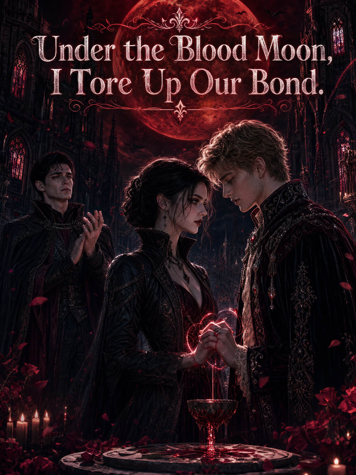 Under the Blood Moon, I Tore Up Our Bond.