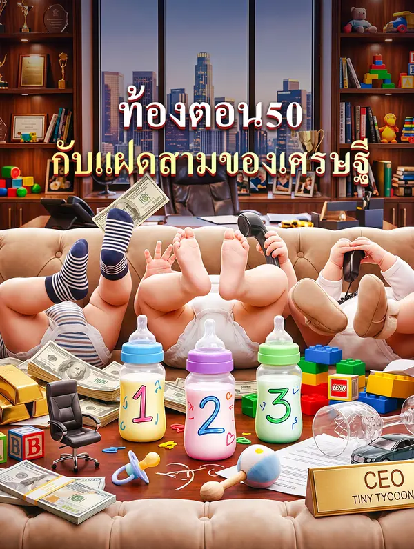 ท้องตอน50 กับแฝดสามของเศรษฐี