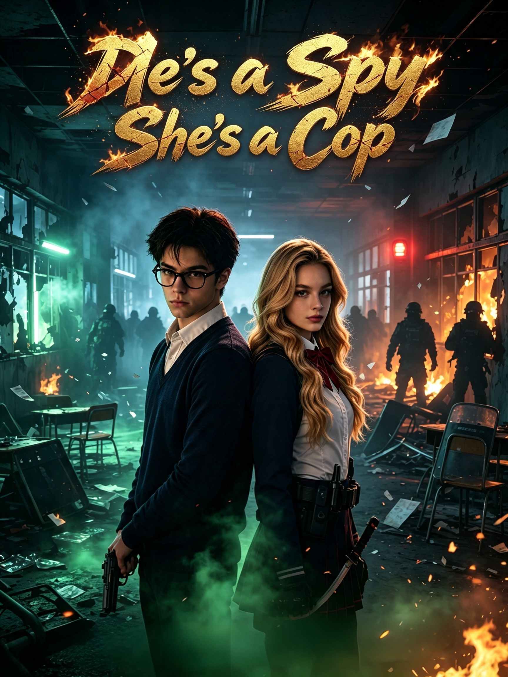 He's a Spy, She's a Cop