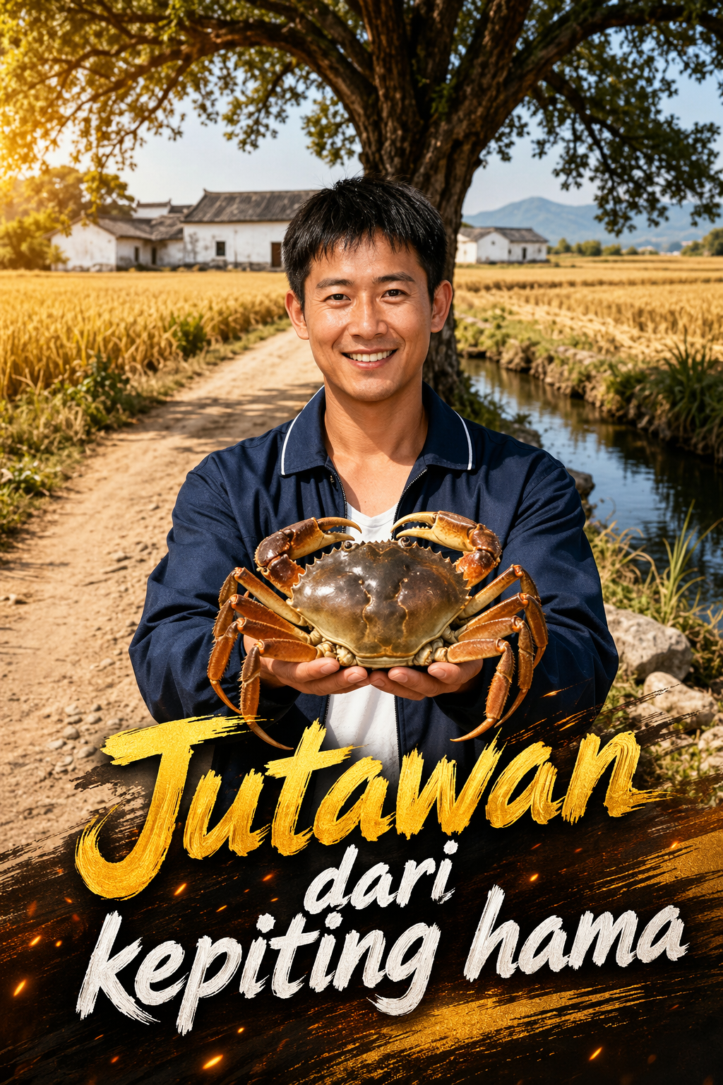 Jutawan dari kepiting hama