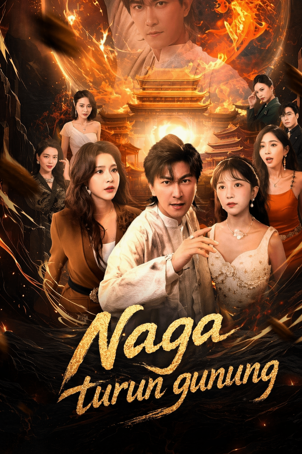 Naga turun gunung