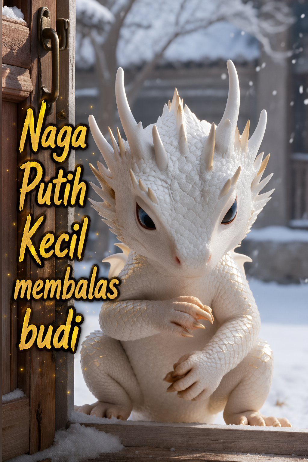 Naga Putih Kecil membalas budi