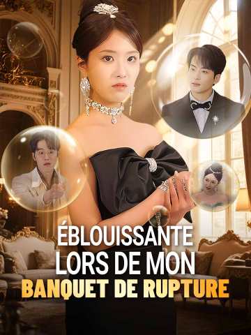Éblouissante lors de mon banquet de rupture