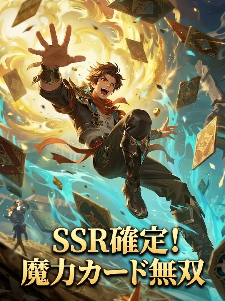 SSR確定！魔力カード無双