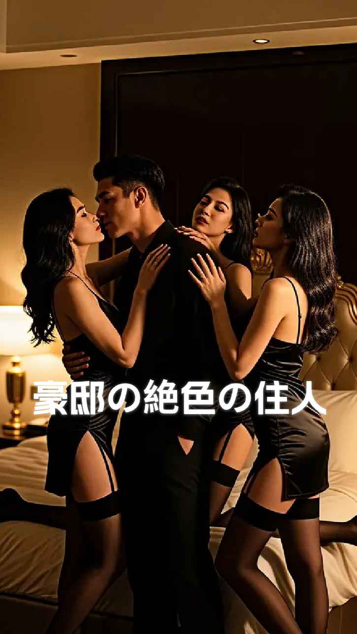 豪邸の絶世の美女たち