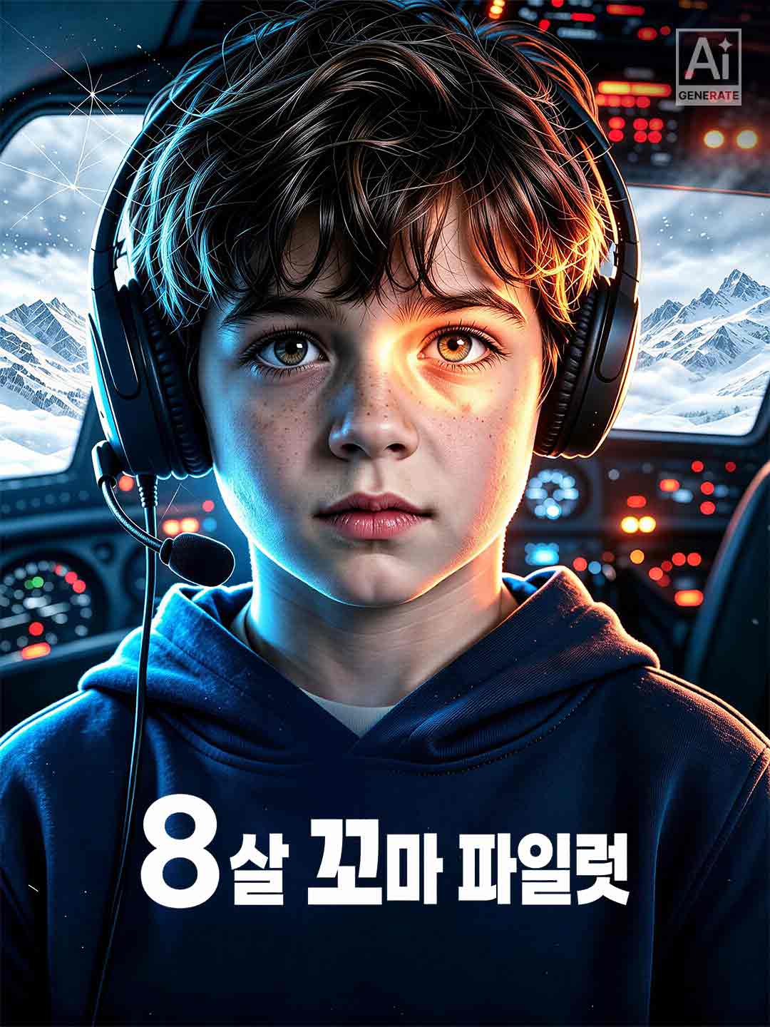8살 꼬마 파일럿