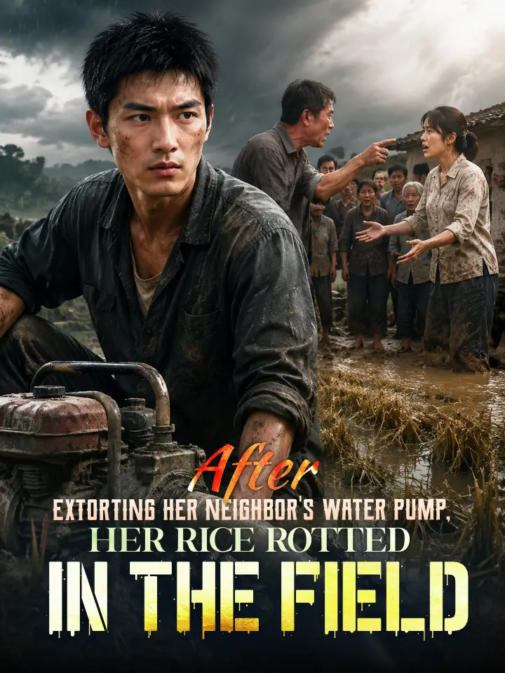 After extorting her neighbor's water pump, her rice rotted in the field