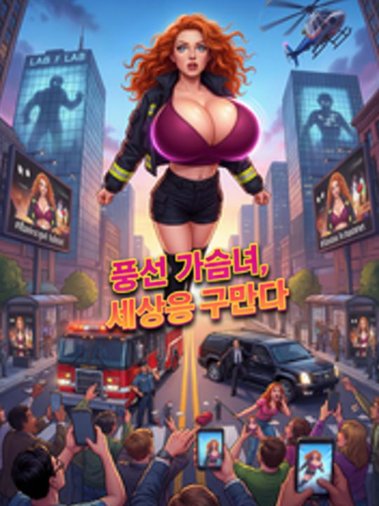 풍선 가슴녀, 세상을 구하다