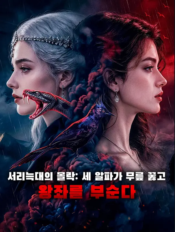 서리늑대의 몰락: 세 알파가 무릎 꿇고 왕좌를 부순다