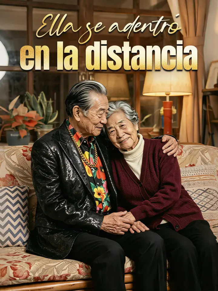 Ella se adentró en la distancia