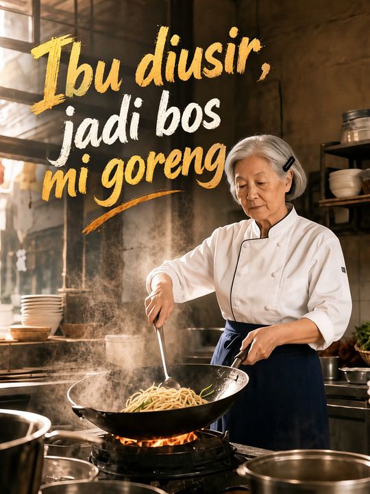 Ibu diusir, jadi bos mi goreng