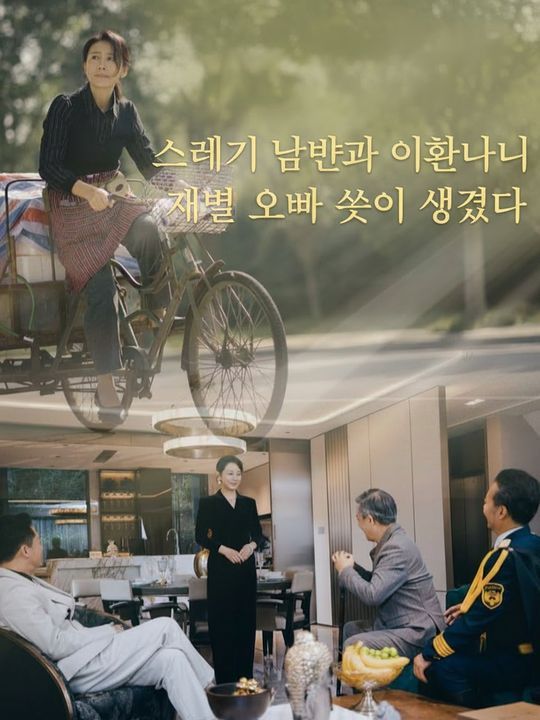 쓰레기 남편과 이혼하니 재벌 오빠 셋이 생겼다
