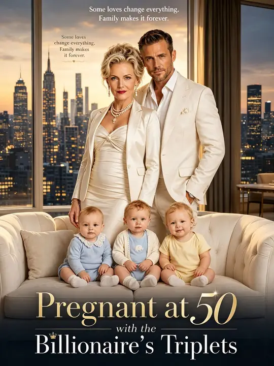 Pregnant at 50 with the Billionaire' s Triplets