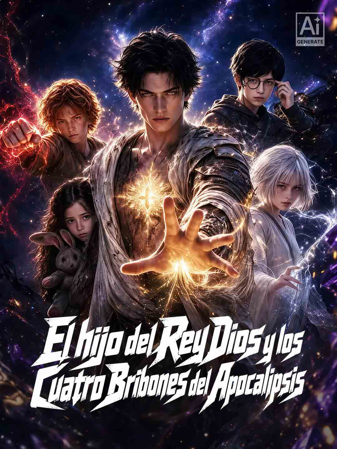 El hijo del Rey Dios y los Cuatro Bribones del Apocalipsis