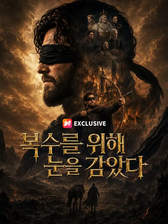 복수를 위해 눈을 감았다
