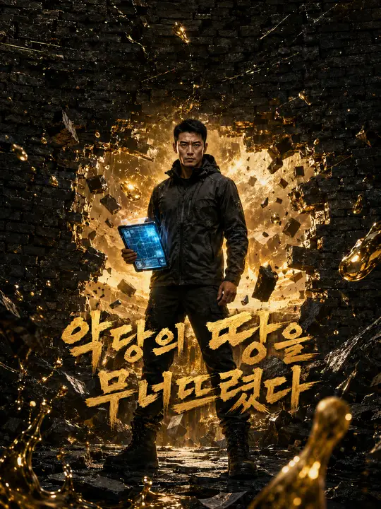 악당의 땅을 무너뜨렸다