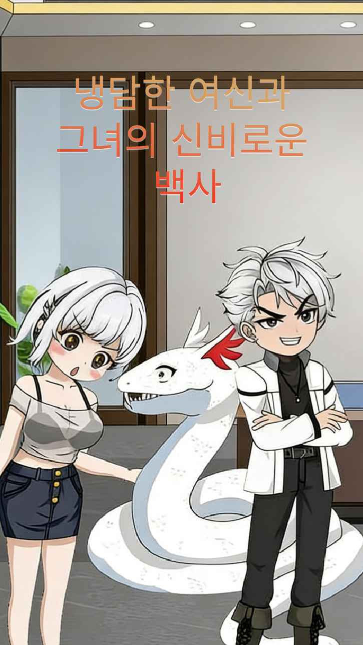 냉담한 여신과 그녀의 신비한 백사