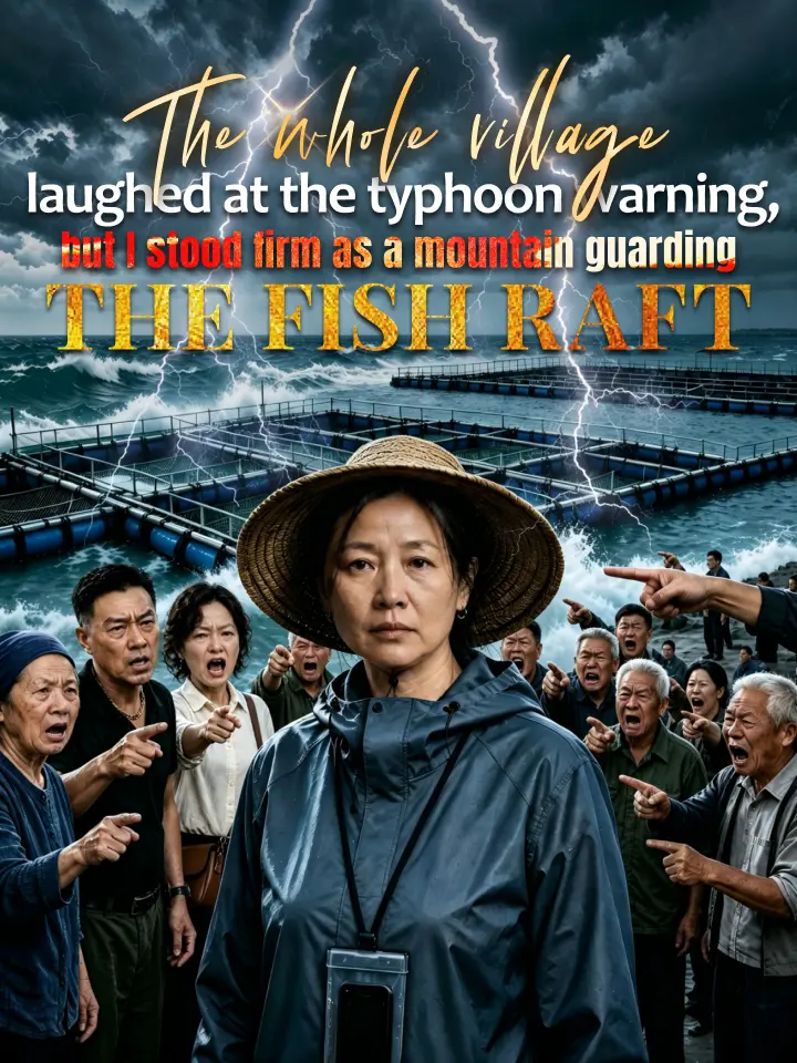 The whole village laughed at the typhoon warning, but I stood firm as a mountain guarding the fish raft