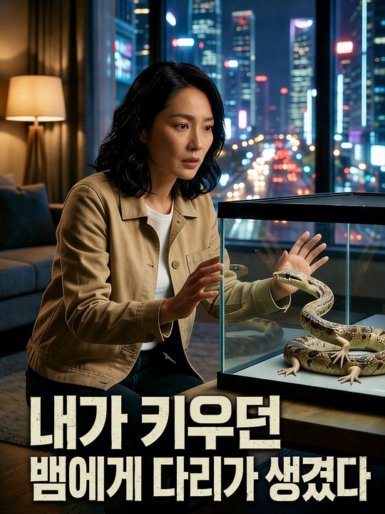 내가 키우던 뱀에게 다리가 생겼다